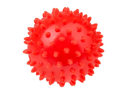 TULLO PIŁKA SENSORYCZNA 7,6CM CZERWONY JEŻYK 434