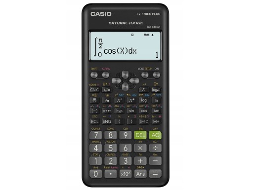 KALKULATOR NAUK. CASIO FX-570ES CAŁKI L. ZESPOLONE