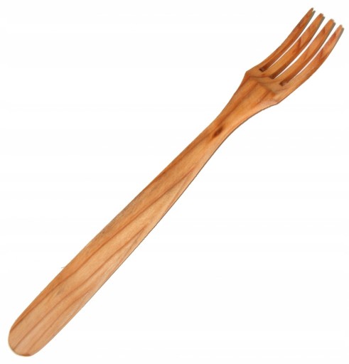 Widelec z drewna czereśniowego 23 Cm