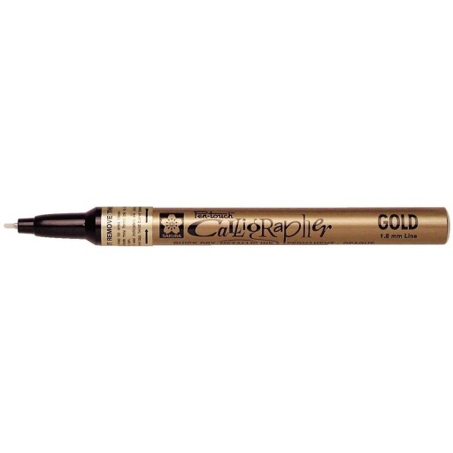 Pisak Pen-Touch Calligrapher Sakura - Gold, 1,8 mm