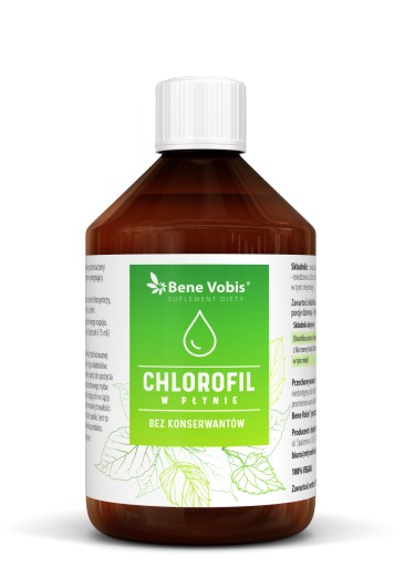 CHLOROFIL PŁYNNY - 500ml - MIEDŹ ODPORNOŚĆ