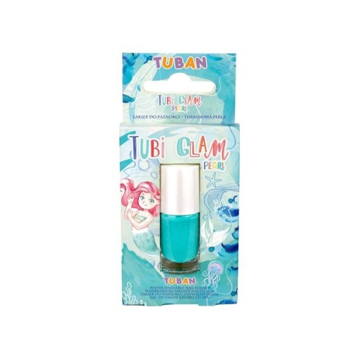 TUBI GLAM – TURKUSOWY PERŁOWY