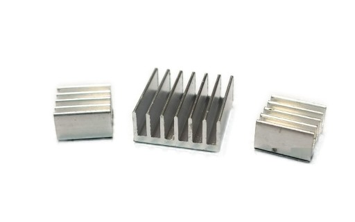 zestaw radiatorów do raspberry pi 3szt z taśmą