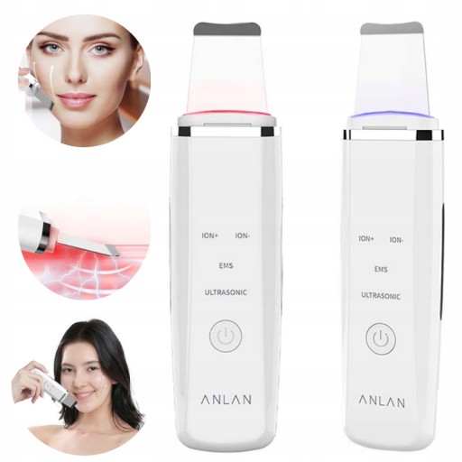 PEELING KAWITACYJNY TERAPIA ŚWIATLNA ANLAN OSZCZYSZCZENIE SKÓRY MIKROPRĄDY