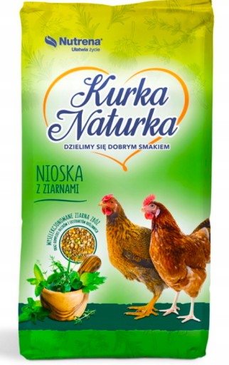 KURKA NATURKA KRUSZONKA PASZA DLA KUR NIOSKA NUTRENA 20kg