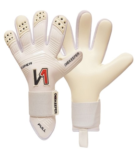 Rękawice Bramkarskie Onekeeper Viper White r. 9