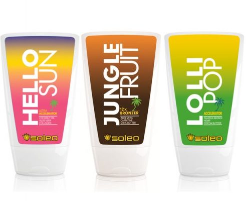 SOLEO 3 KREMY DO SOLARIUM +9GRATIS I OKULARY