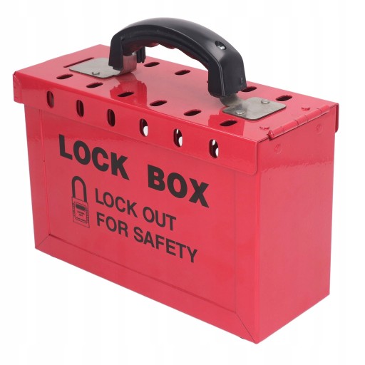Blokada Tagout Box Przenośne bezpieczeństwo 13