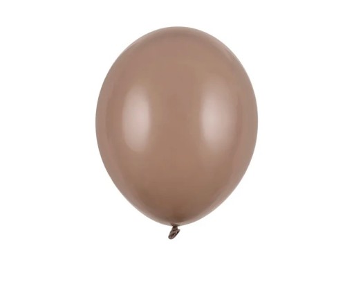 Zestaw balonów 10 cali Cappuccino 20szt Chrzest