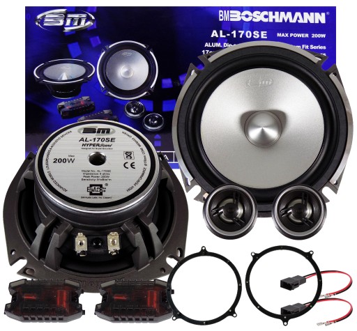 BOSCHMANN GŁOŚNIKI ZWR AUDI A3 8L A4 B5 A6 C5 TT