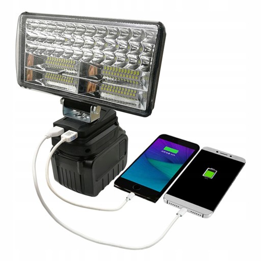 LAMPA DO MAKITA 18V LAMPKA ROBOCZA LATARKA 8 CALI