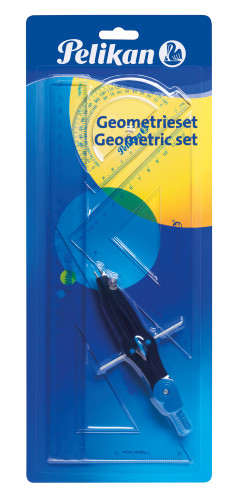 Zestaw geometryczny 5 EL. 30 cm PELIKAN CYRKIEL