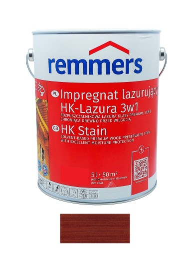Remmers HK-Lasur impregnat do drewna 5L TEAK