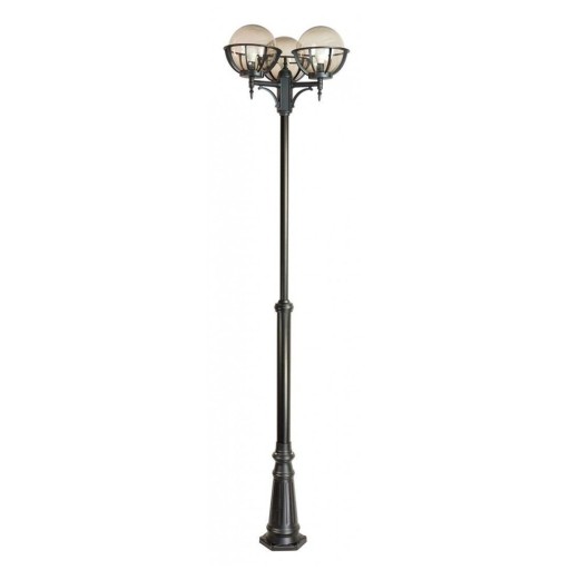 Lampa masztowa trzypunktowa Kule z koszykiem