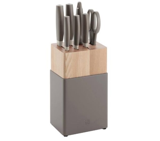 Noże kuchenne w bloku Zwilling Now S - 8 elementów