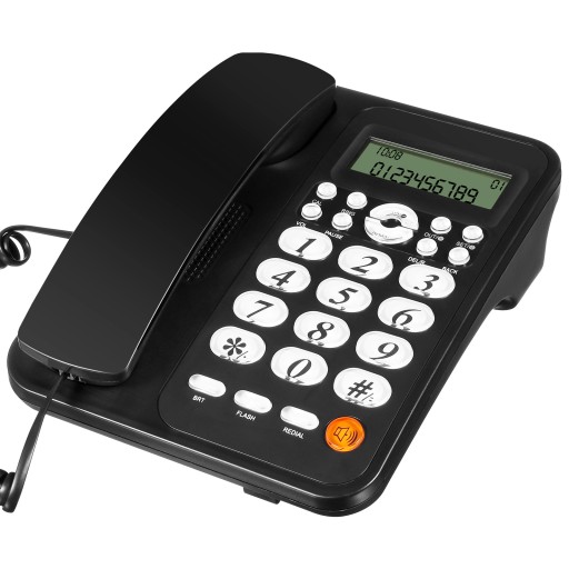 Telefon przewodowy Telefon stacjonarny Telefon biurowy