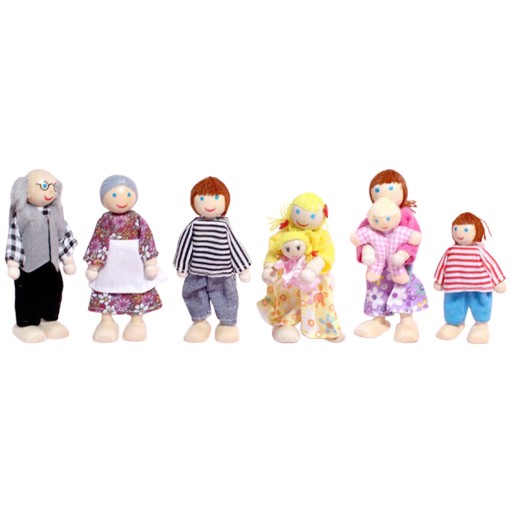 Miniaturowe lalki dla dzieci w wieku