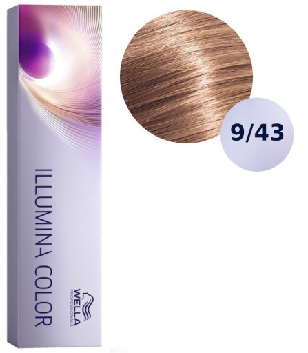 WELLA FARBA ILLUMINA COLOR 60 ml Nr 9/43