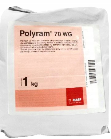 ŚRODEK GRZYBOBÓJCZY POLYRAM 70WG 1 kg NA ZIEMNIAKA