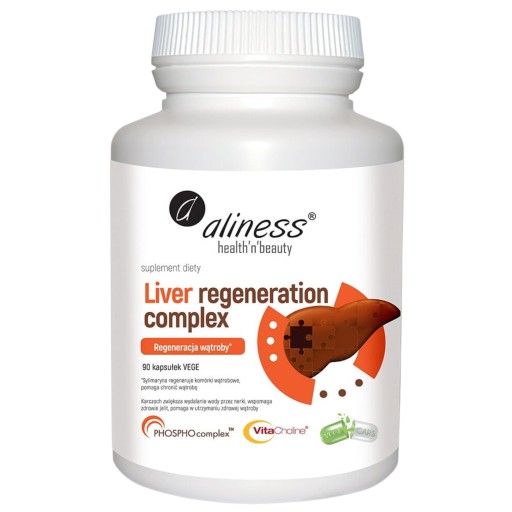 LIVER REGENERATION complex MOCNA WĄTROBA 90 kaps ALINESS