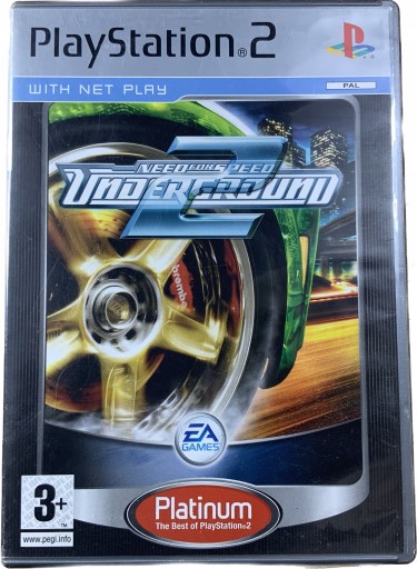 NEED FOR SPEED UNDERGROUND 2 płyta bdb+ Z PL PS2