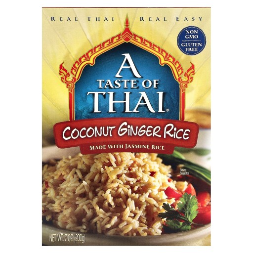 A Taste Of Thai, Ryż z Kokosem i Imbirem, 200 g