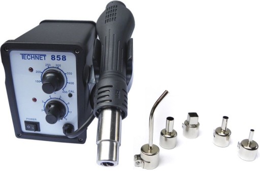 858 SPAWARKA PLASTIKU 2w1 DYSZE + 7cm DYSZA DŁUGA