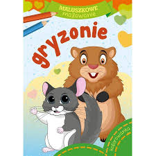 Maluszkowe malowanie Gryzonie Kolorowanka