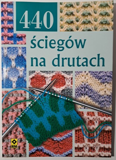 440 ściegów na drutach
