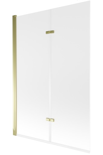 MEXEN CASTOR PARAWAN NAWANNOWY 2 - SKRZYDŁOWY 120 CM SZRON ZŁOTY