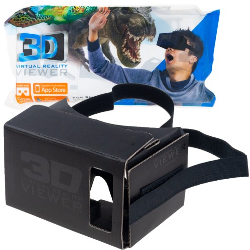 OKULARY 3D VIEWER VIRTUAL REALITY KARTONOWE