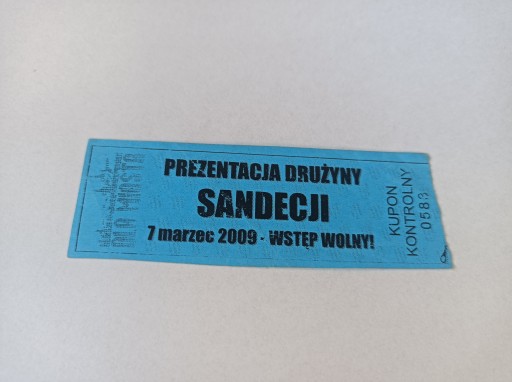 SANDECJA NOWY SĄCZ - PREZENTACJA DRUŻYNY 7-03-2009