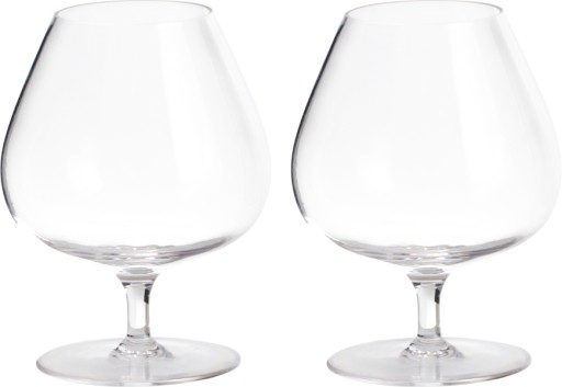KIELISZEK LAMPKA DO KONIAKU BRUNNER 430 ml 2 szt.