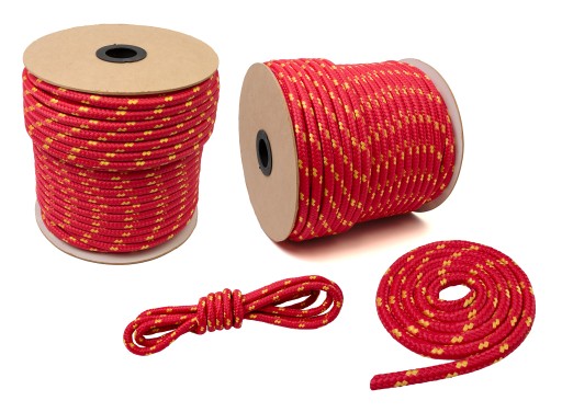 LINKA POLIPROPYLENOWA 12mm 20m Pleciona Żeglarska