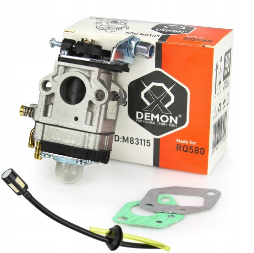 GAŹNIK DO KOSY SPALINOWEJ DEMON 15mm + WĘŻYK Z FILTEREM KOSA SPALINOWA