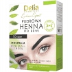 DELIA PUDROWA HENNA DO BRWI CZARNA 4G