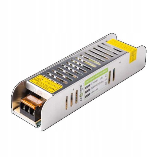 ZASILACZ MODUŁOWY SLIM LED 60W 12V DC IP20 5A