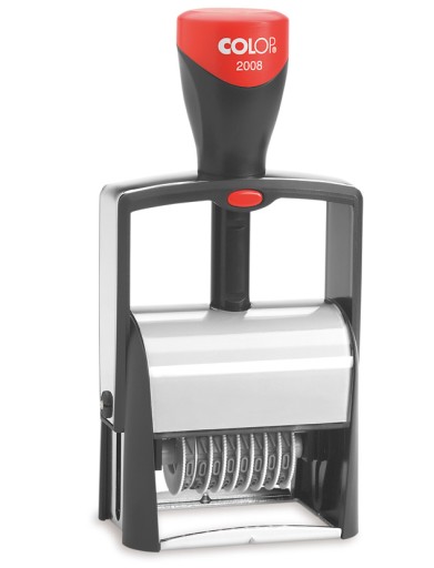 NUMERATOR PIECZĄTKA AUTOMATYCZNA SZKIELETOWA FIRMOWA Colop 2008/P 8 POZYCJI