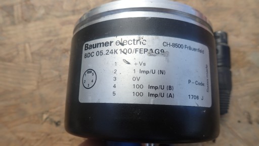 Enkoder BAUMER ELECTRIC BDC 05.24K100/FERAG9