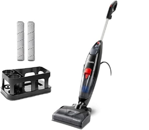 Vileda Jetclean Pet Odkurzacz Myjący, Czarny/Czerwony.