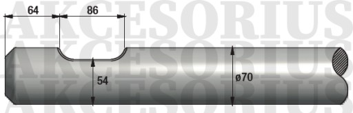Grot (szpic) do młota Chicago Pneumatic RX6