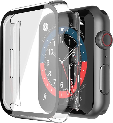 2w1 OBUDOWA COVER ETUI CASE + SZKŁO OSŁONA do APPLE WATCH 7/8/9 41mm