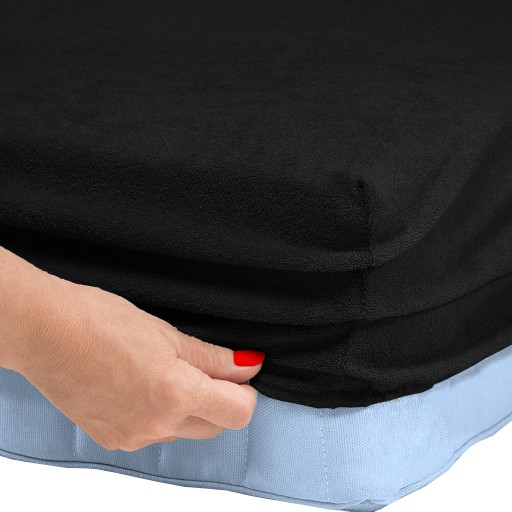 PRZEŚCIERADŁO NIEPRZEMAKALNE FROTTE 200x200 GUMKĄ