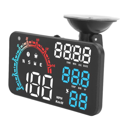 PRĘDKOŚCIOMIERZ GPS WSKAŹNIK WYŚWIETLACZ PRĘDKOŚ