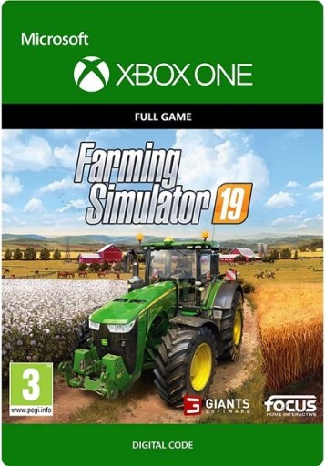 FARMING SIMULATOR 19 ONE S/X KOD KLUCZ