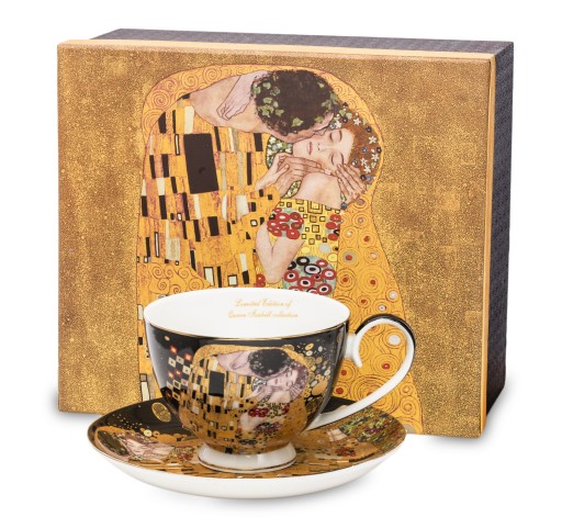 Filiżanka + spodek Gustav Klimt porcelana