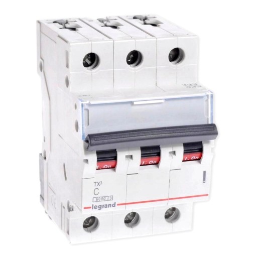 LEGRAND Wyłącznik nadprądowy TX3 3P C10A 403543