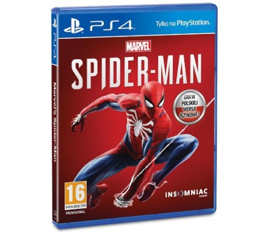 GRA MARVEL SPIDER-MAN PL PS4 / SPIDERMAN /