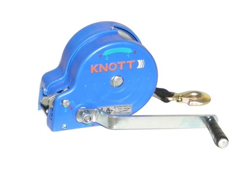 Wciągarka ręczna 450 kg knott łódz skuter quad pas