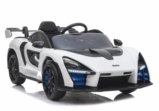 AUTO NA AKUMULATOR SKÓRA MCLAREN SENNA KOŁA EVA CABRIO SAMOCHÓD DLA DZIECI